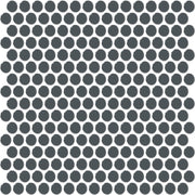 Daltile Color Wheel Mosaic 13'' x 11'' Penny Glossy Chalkboard