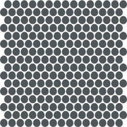 Daltile Color Wheel Mosaic 13'' x 11'' Penny Matte Matte Chalkboard