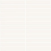 Daltile Color Wheel Mosaic 1'' x 6'' Straight 12'' x 10'' Matte Matte Arctic White