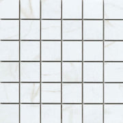 Emser Contessa 13" x 13" Mosaic 2" x 2" Oro