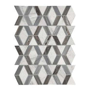 Daltile Perfit Mosaix 18" x RL" Mosaic Ashen Palissandro & Carrara Wh / Hinge