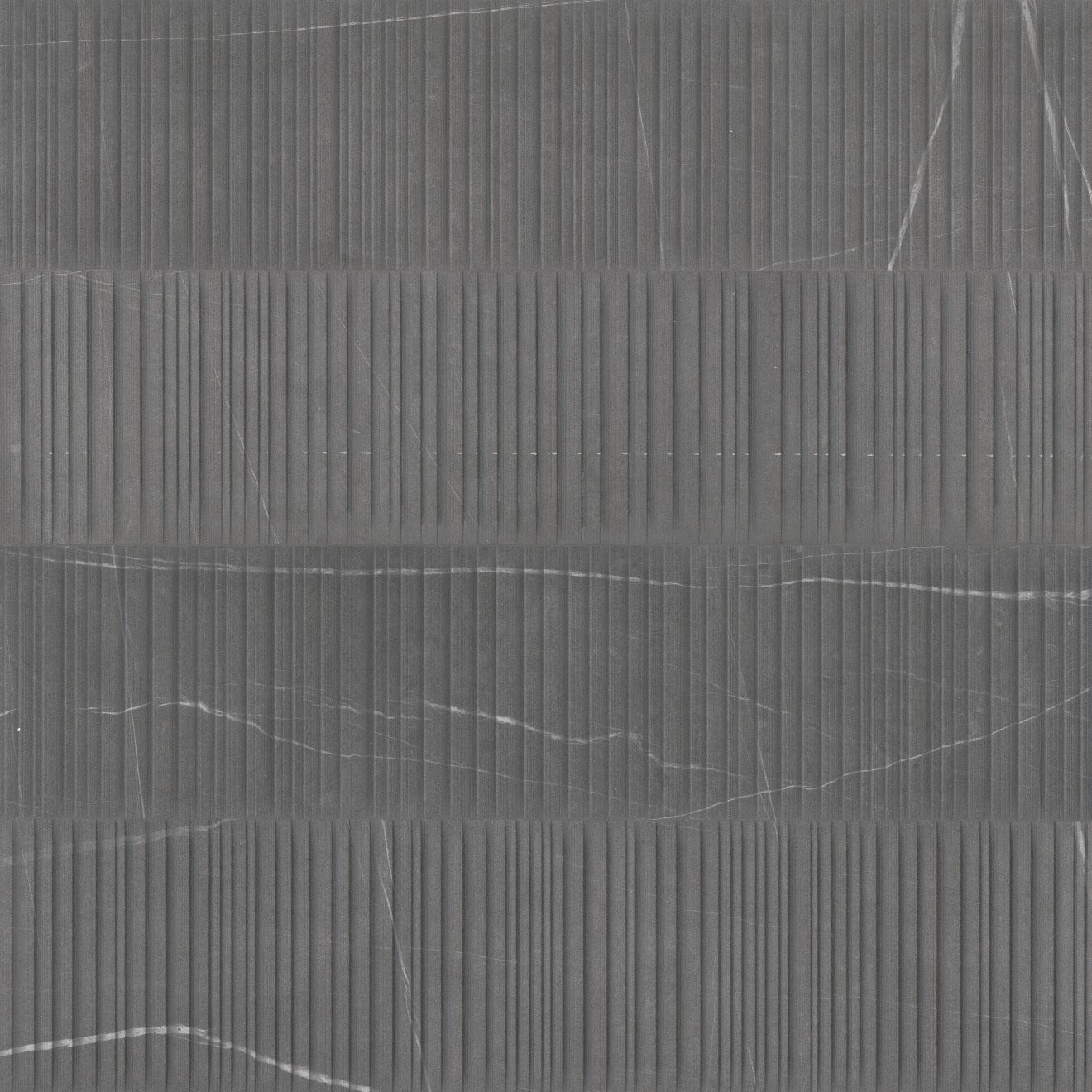 Bedrosians Nomade 24" x 48" Parallelo Deco Matte Noir