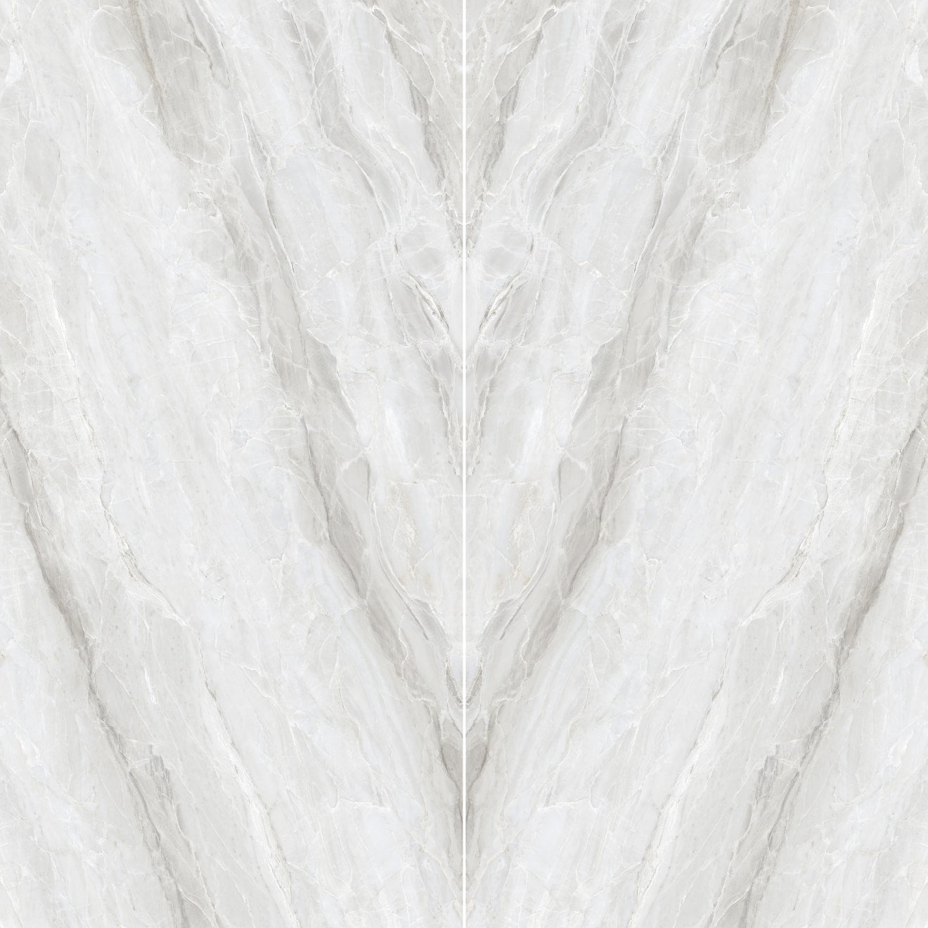 Bedrosians Magnifica Encore Slab 60" x 126" Bookmatched Honed Pietra Bianca