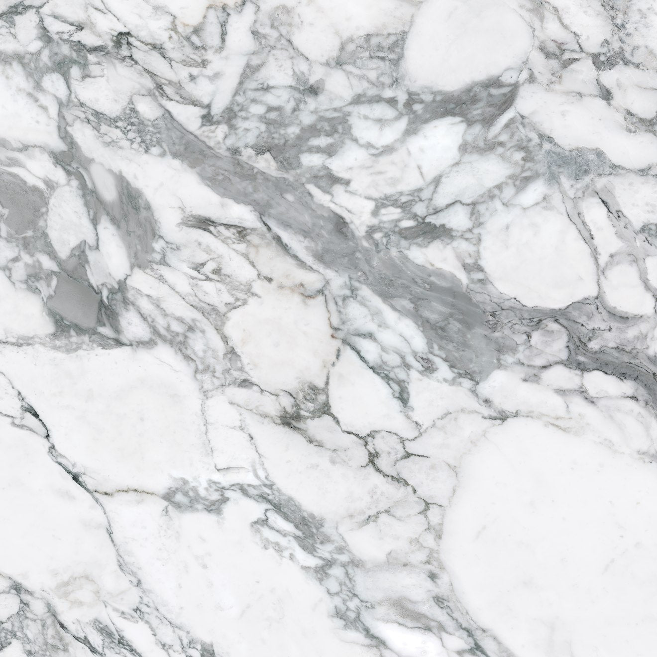 Bedrosians Magnifica Encore Slab 60" x 126" Polished Arabescato Grey