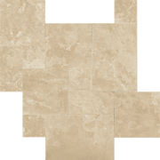Bedrosians Travertine 3cm Paver Set 8" x 8" - 8" x 16" - 16" x 16" - 16" x 24" Durango