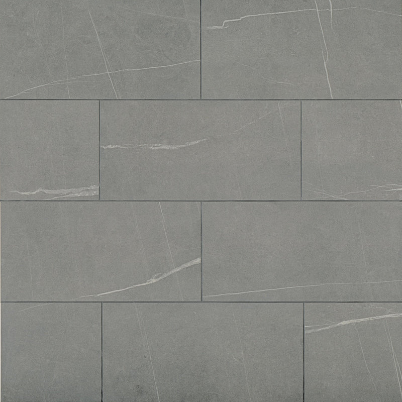 Bedrosians Nomade 12" x 24" Matte Argent
