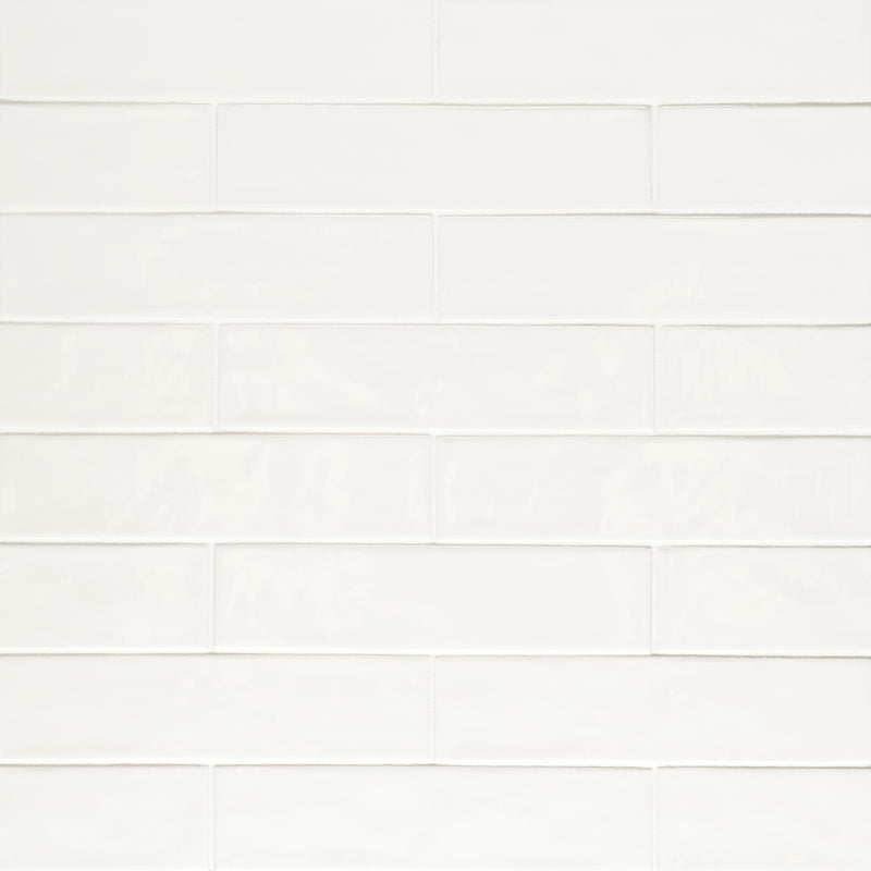 Bedrosians Clara 2.75" x 11" Glossy White