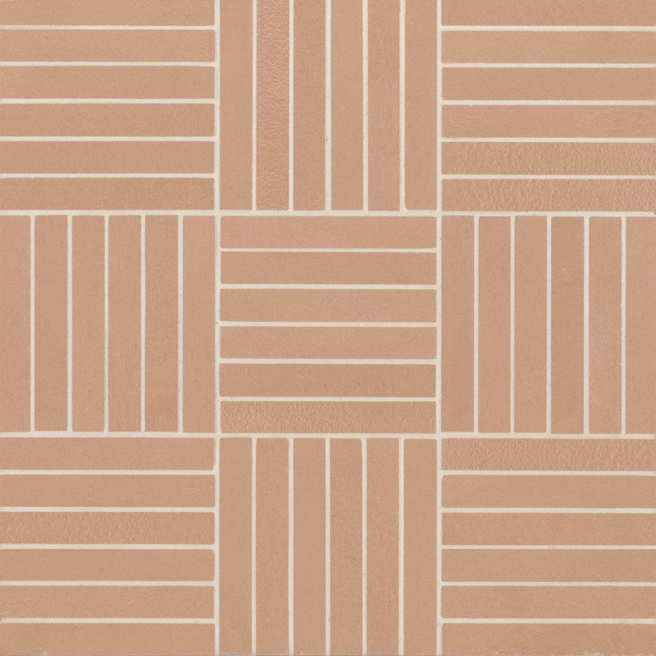 Bedrosians Sahara .5" x 4" Mosaic 11.75" x 11.75" Matte Cotto