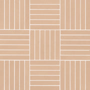 Bedrosians Sahara .5" x 4" Mosaic 11.75" x 11.75" Matte Rose