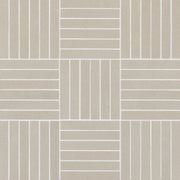 Bedrosians Sahara .5" x 4" Mosaic 11.75" x 11.75" Matte Grey
