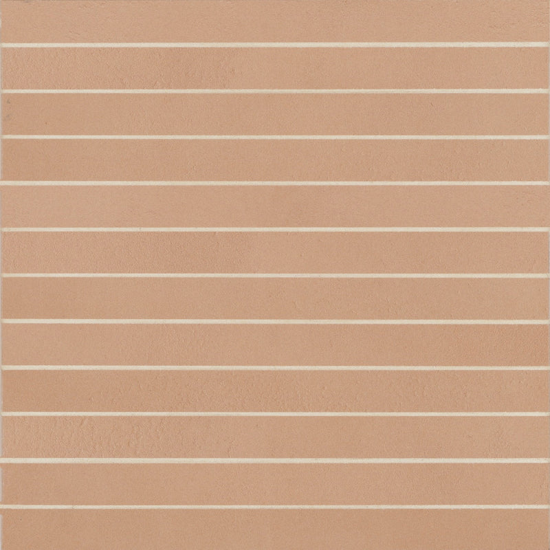 Bedrosians Sahara 1" x 12" Mosaic 11.75" x 11.75" Matte Cotto