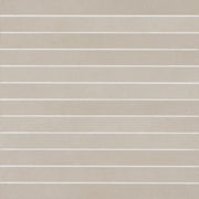 Bedrosians Sahara 1" x 12" Mosaic 11.75" x 11.75" Matte Grey