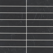 Bedrosians Monet 2" x 8" Honed Nero Marquina