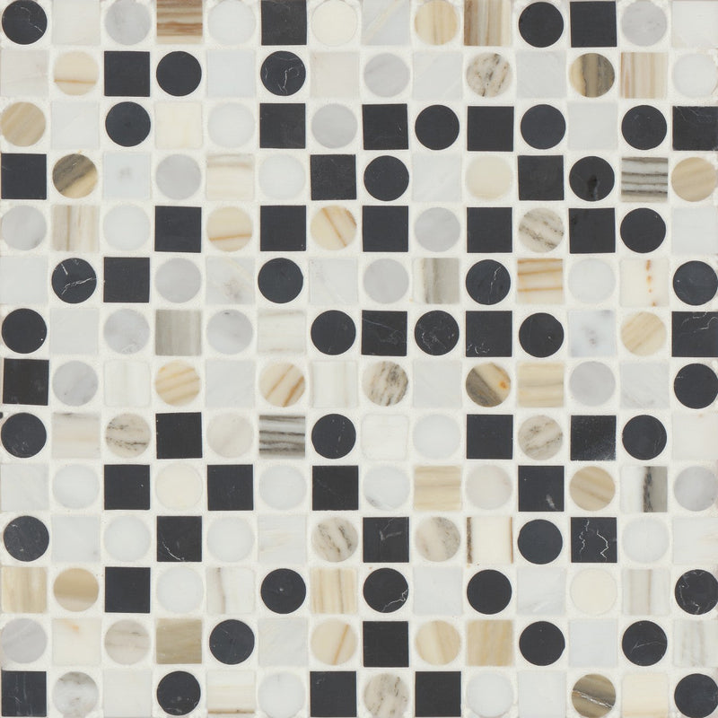 Bedrosinas Modni Monroe 12" x 12" Honed Warm Blend