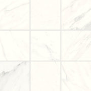 Bedrosians Magnifica 4" x 4" Mosaic 12" x 12" Honed Luxe White