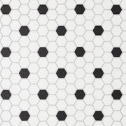 Bedrosians Le Cafe 1" x 1" Deco Design Mosaic Deco Design 3