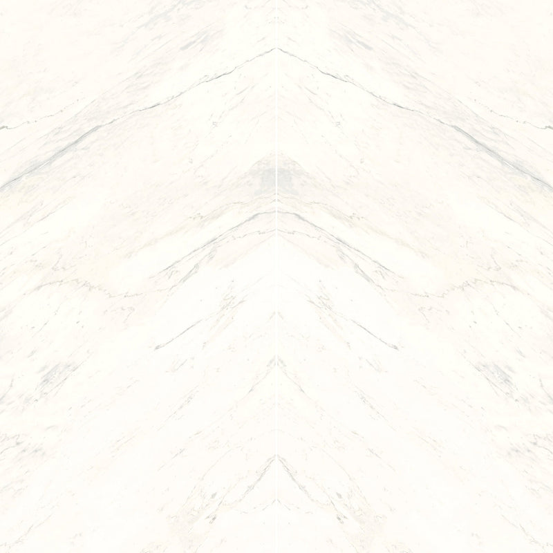 Bedrosians Magnifica Encore Slab 60" x 126" Bookmatched Polished Luxe White