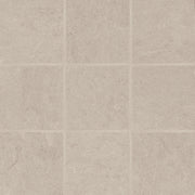 Bedrosians Thaddeus 4" x 4" Mosaic 12" x 12" Matte Almond