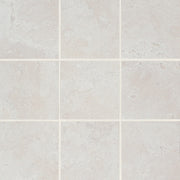 Bedrosians Thaddeus 4" x 4" Mosaic 12" x 12" Matte White