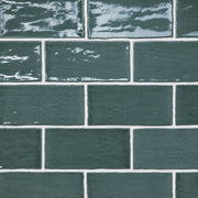 Bedrosians Marin 2.5" x 5" Gloss Ocean Teal / Teal
