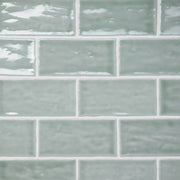 Bedrosians Marin 2.5" x 5" Gloss Aloe Green / Light Green