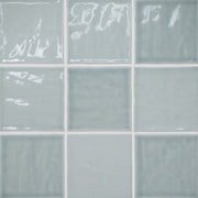 Bedrosians Marin 4" x 4" Gloss Misty Blue / Light Blue
