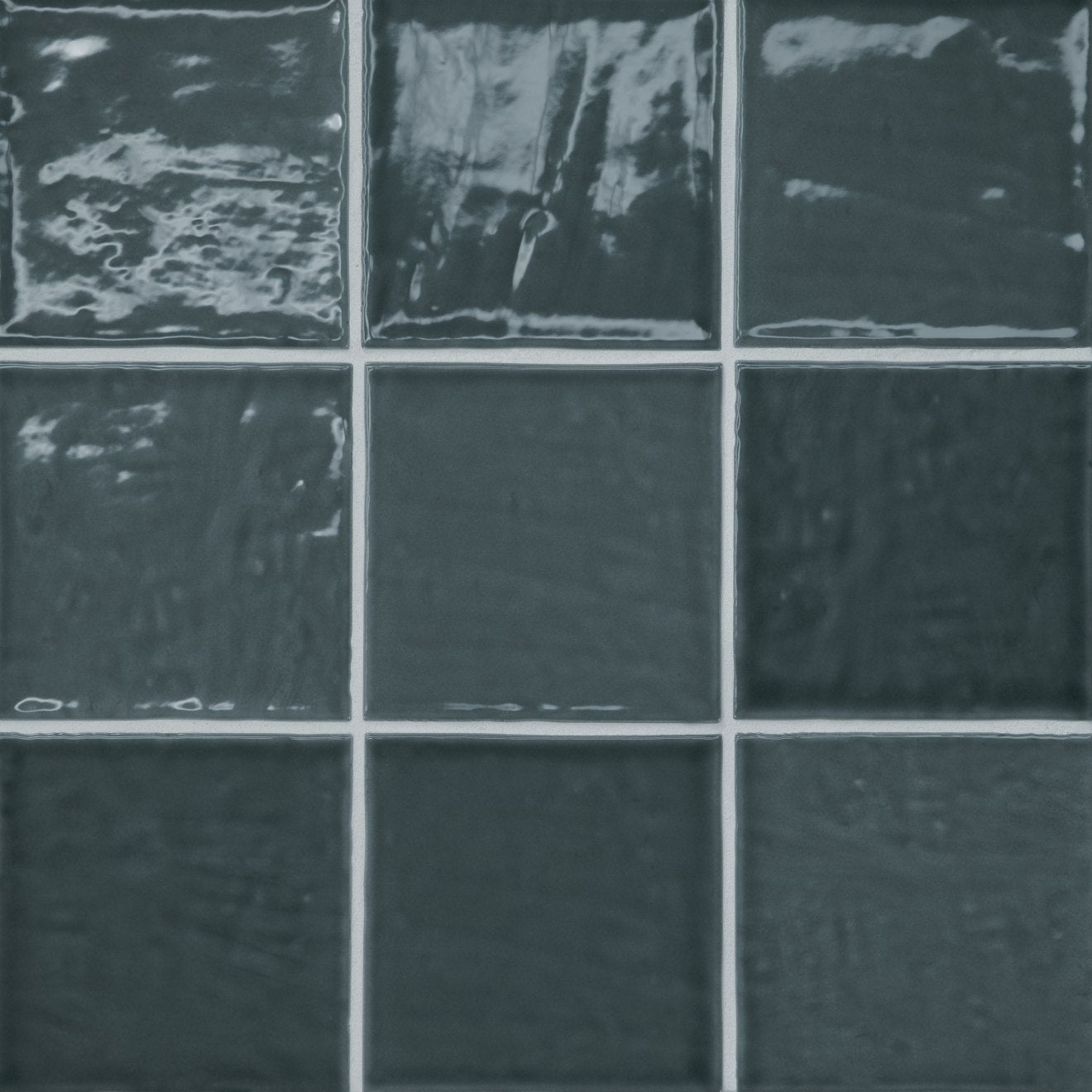 Bedrosians Marin 4" x 4" Gloss Midnight Tide / Navy Blue