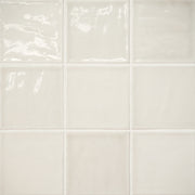 Bedrosians Marin 4" x 4" Gloss Sand Dollar / Beige