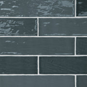 Bedrosians Marin 2.5" x 10" Gloss Midnight Tide / Navy Blue
