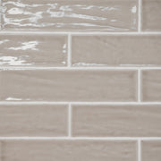 Bedrosians Marin 2.5" x 10" Gloss Coastal Cliff / Taupe