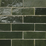 Bedrosians Zagora 2" x 6" Gloss Vert Mousse