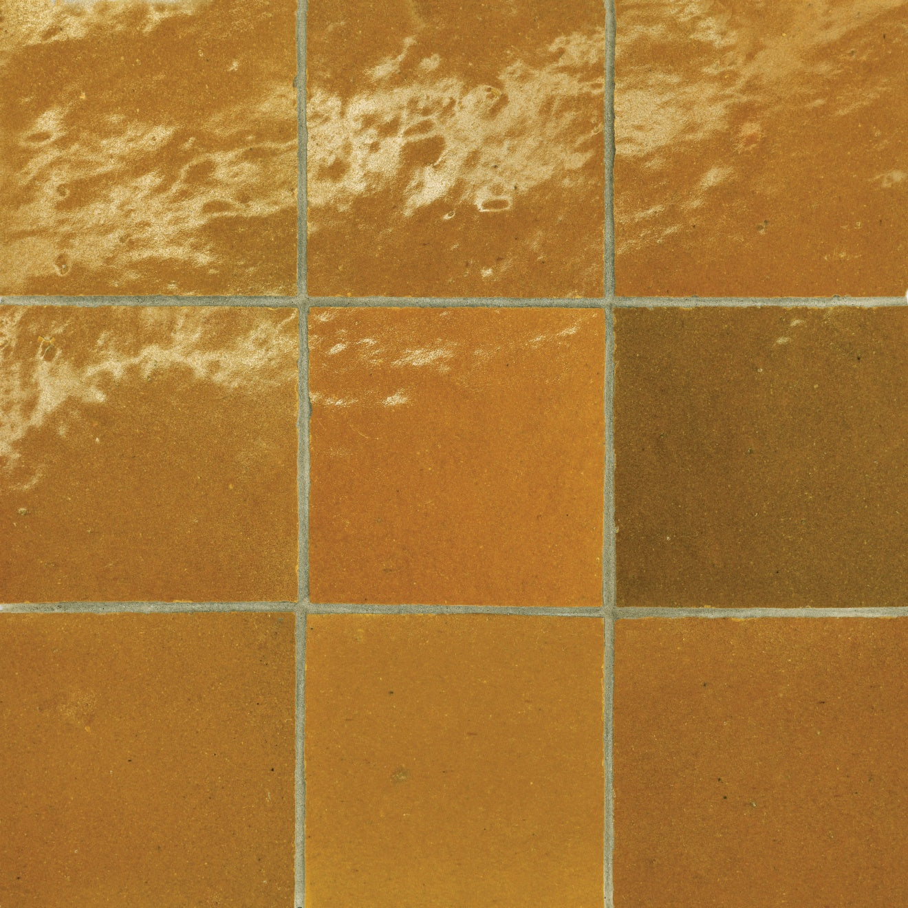 Bedrosians Zagora 4" x 4" Gloss Caramel