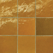 Bedrosians Zagora 4" x 4" Gloss Caramel