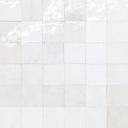 Bedrosians Zagora 2" x 6" Gloss Neige Blanc
