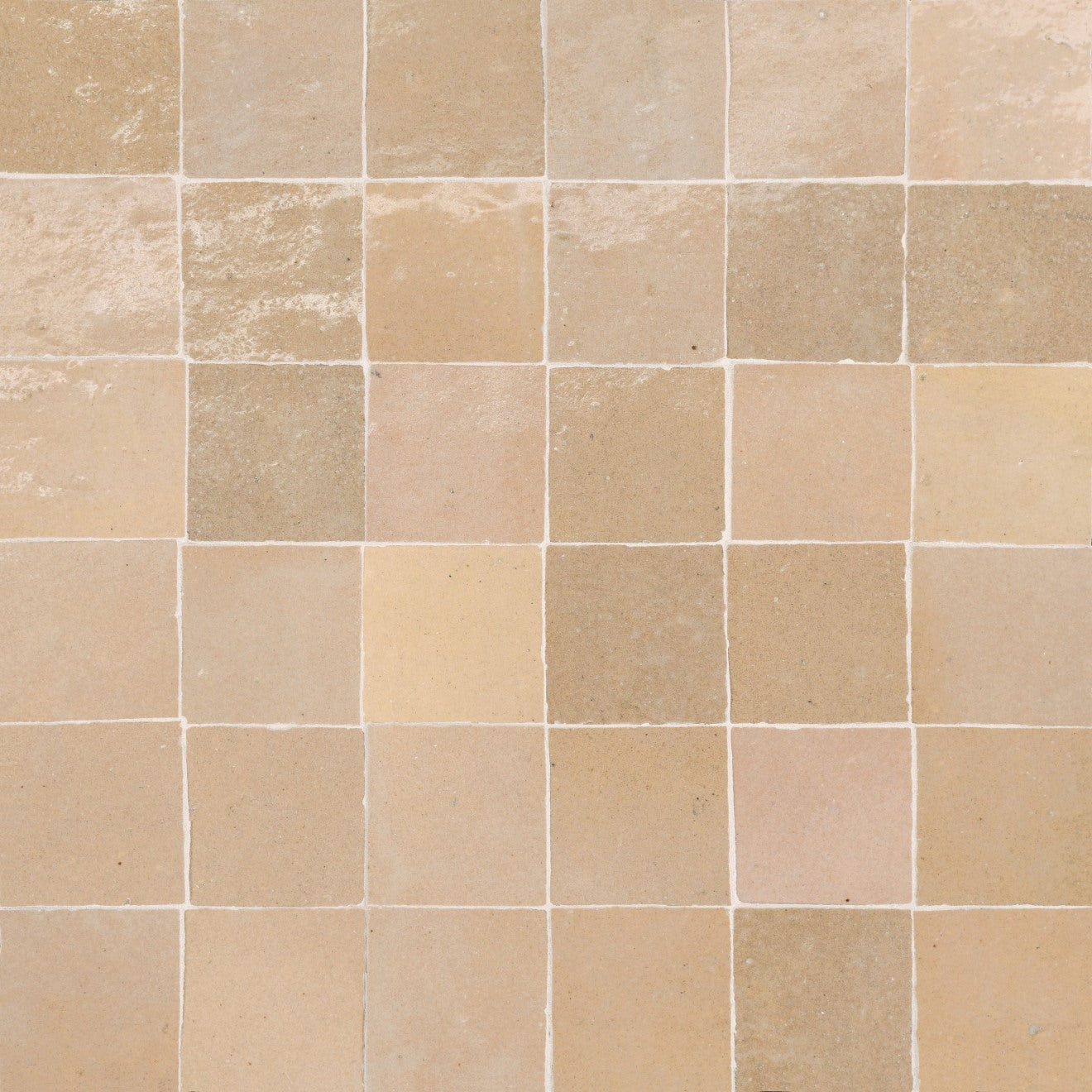Bedrosians Zagora 2" x 2" Mosaic 12" x 12" Ivoire