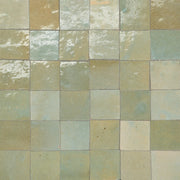 Bedrosians Zagora 2" x 2" Mosaic 12" x 12" Vert Gris