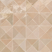 Bedrosians Zagora 12" x 12" Triangle Mosaic Ivoire
