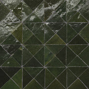 Bedrosians Zagora 12" x 12" Triangle Mosaic Vert Mousse