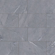 Bedrosians Prati 12" x 24" Honed Breccia Grey