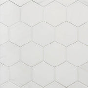 Bedrosians Marble 3" Hexagon Mosaic 10.5" x 12" Dolomite