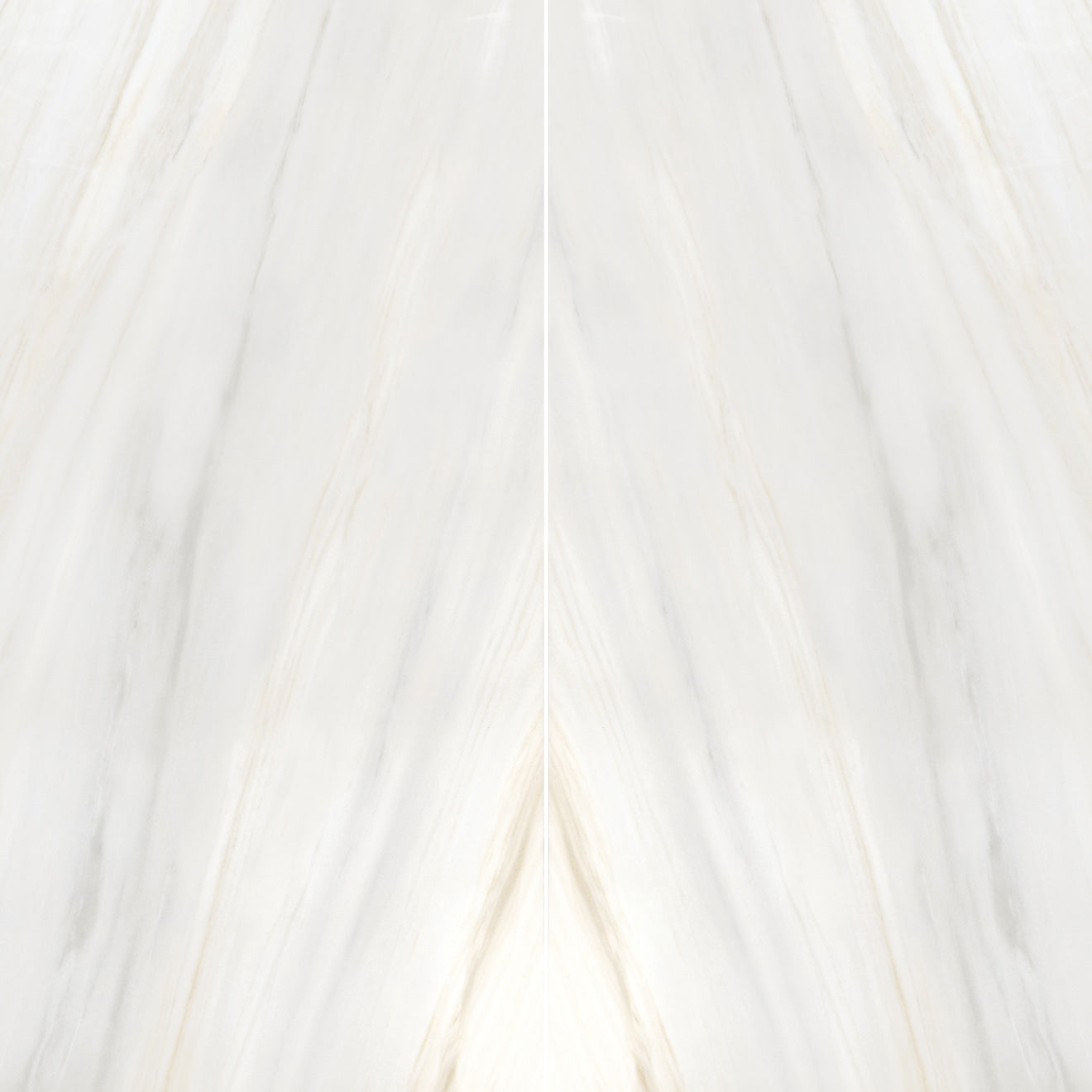 Bedrosians Magnifica Encore Slab 60" x 126" Bookmatched Satin Bianco Lasa