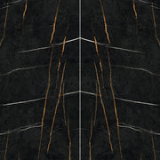 Bedrosians Magnifica Encore Luxury Slab 63" x 126" Bookmatched Polished Sahara Noir