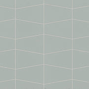 Bedrosians Marin 8.25" x 13" Trapezoid Mosaic Aloe Green / Light Green