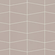 Bedrosians Marin 8.25" x 13" Trapezoid Mosaic Coastal Cliff / Taupe