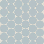 Bedrosians Marin 2" Penny Round Mosaic 10.5" x 11.75" Misty Blue / Light Blue
