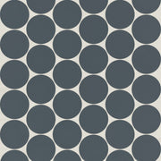 Bedrosians Marin 2" Penny Round Mosaic 10.5" x 11.75" Midnight Tide / Navy Blue