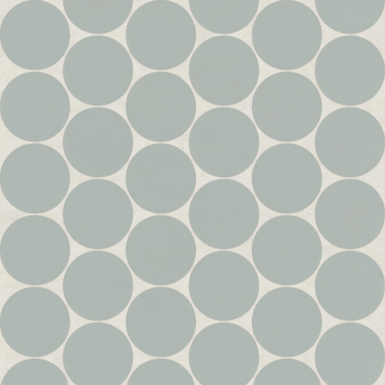 Bedrosians Marin 2" Penny Round Mosaic 10.5" x 11.75" Aloe Green / Light Green