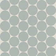 Bedrosians Marin 2" Penny Round Mosaic 10.5" x 11.75" Aloe Green / Light Green