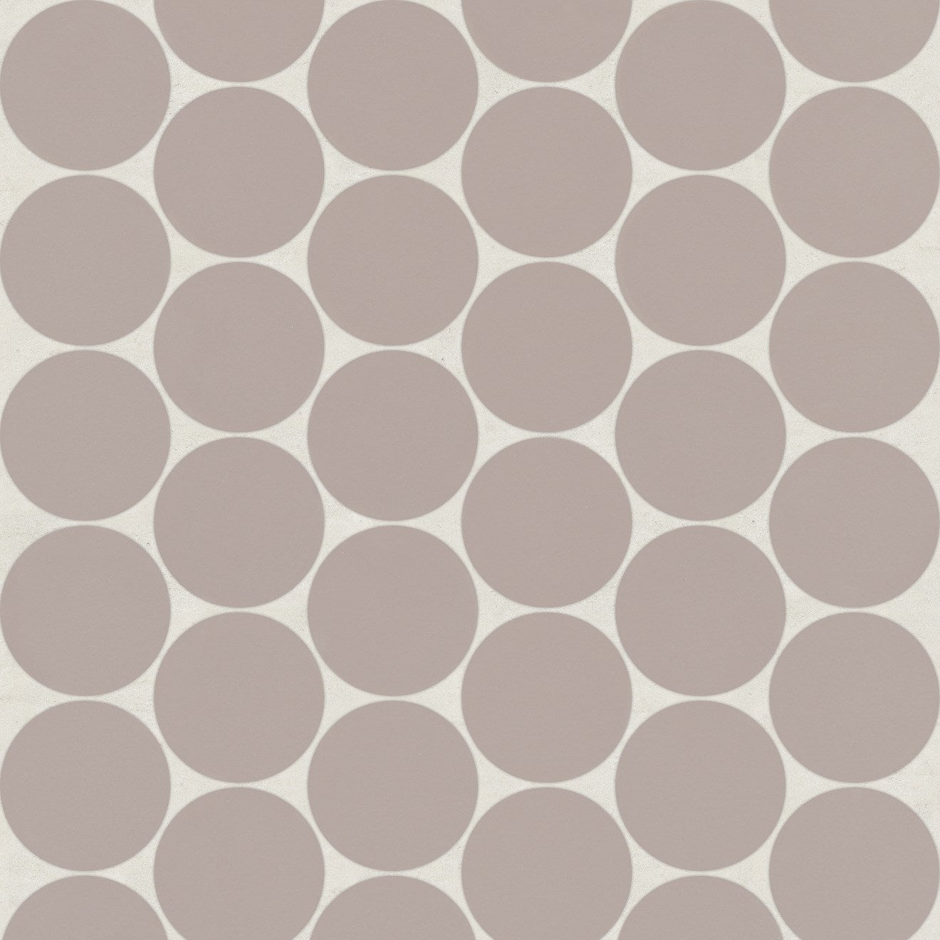 Bedrosians Marin 2" Penny Round Mosaic 10.5" x 11.75" Coastal Cliff / Taupe