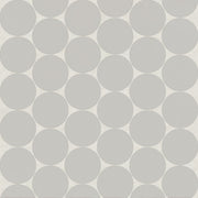 Bedrosians Marin 2" Penny Round Mosaic 10.5" x 11.75" Pebble Gray / Light Gray